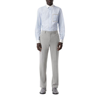 Pantalon de costume en jersey de cachemire et soie - Light Pebble Grey