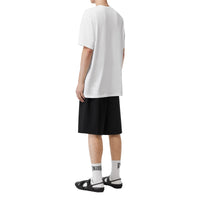 Short ajusté en mohair et laine avec découpe arrière - Black