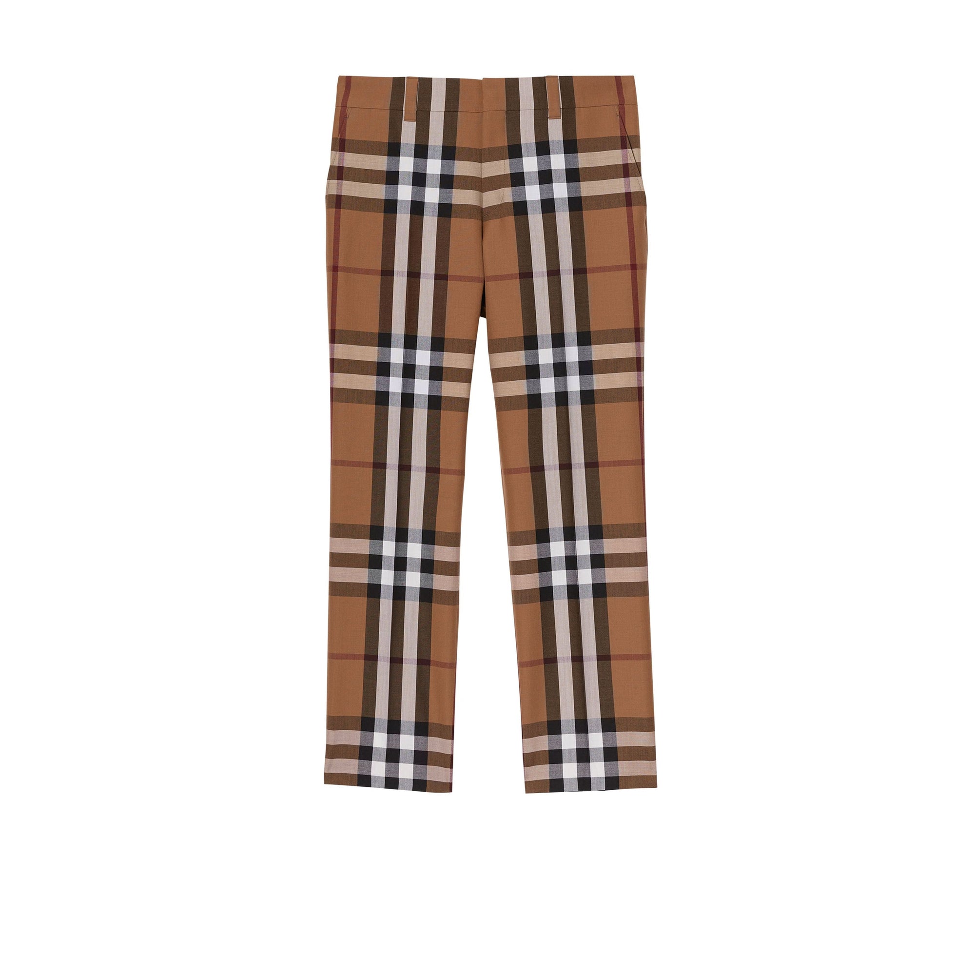 Pantalon de costume en laine House Check - Birch Brown Check
