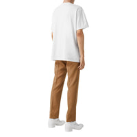 Pantalon en laine grain de poudre - Fawn