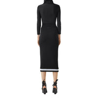Haut à capuche en jersey stretch - Black