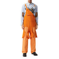 Pantalon ample en mohair et laine - Amber Orange