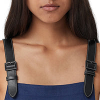 Salopette en laine et ramie - Dark Canvas Blue