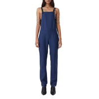 Salopette en laine et ramie - Dark Canvas Blue