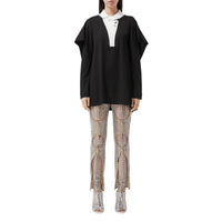 Legging avec cristaux brillants - Beige