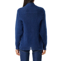 Pull déstructuré en maille technique - Warm Royal Blue