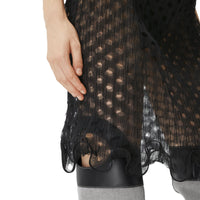 Jupe en tulle à volants - Black