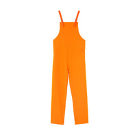 Salopette en laine et modal - Deep Orange