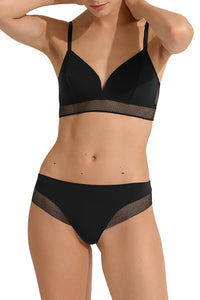 Soutien-gorge triangle Athlete - Noir