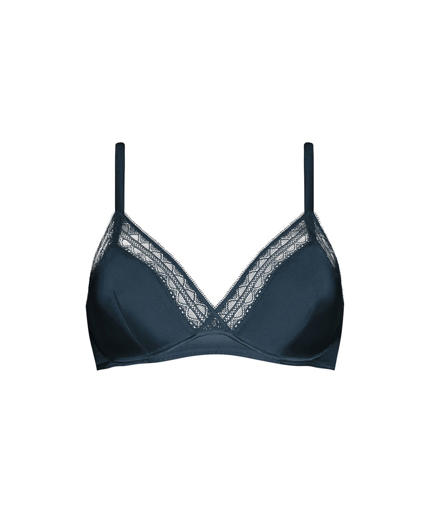 Soutien-gorge triangle Bourdon - Reglisse