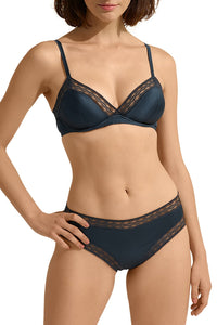 Soutien-gorge triangle Bourdon - Reglisse