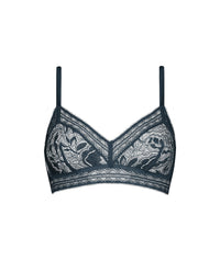 Soutien-gorge triangle Rosette - Reglisse