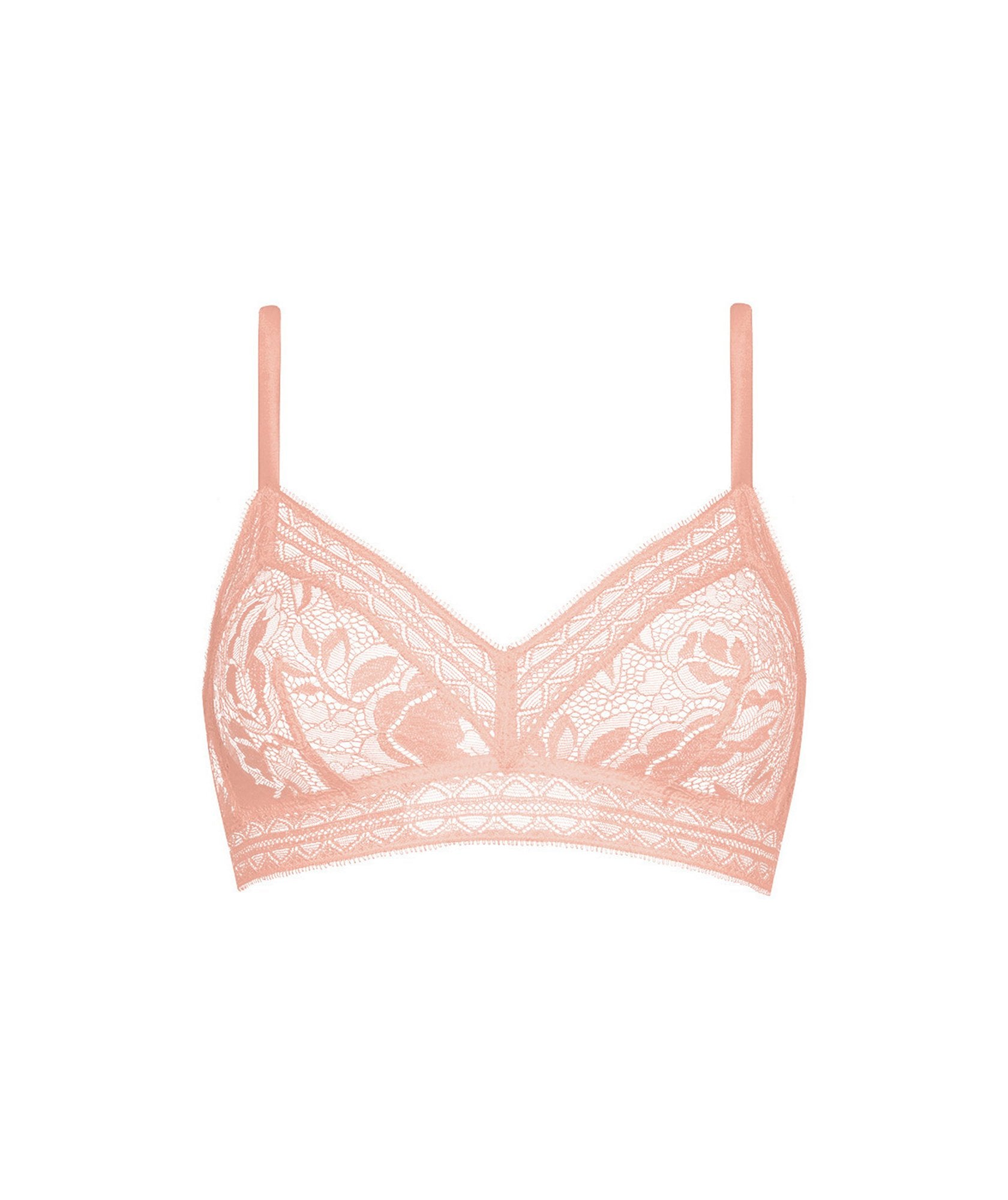 Soutien-gorge triangle Rosette - Rose à Joue