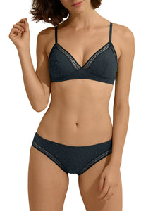 Soutien-gorge triangle Pastille - Reglisse