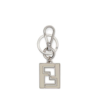 Porte-clés logo FF - Blanc