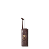 Porte-peigne en cuir - Marron