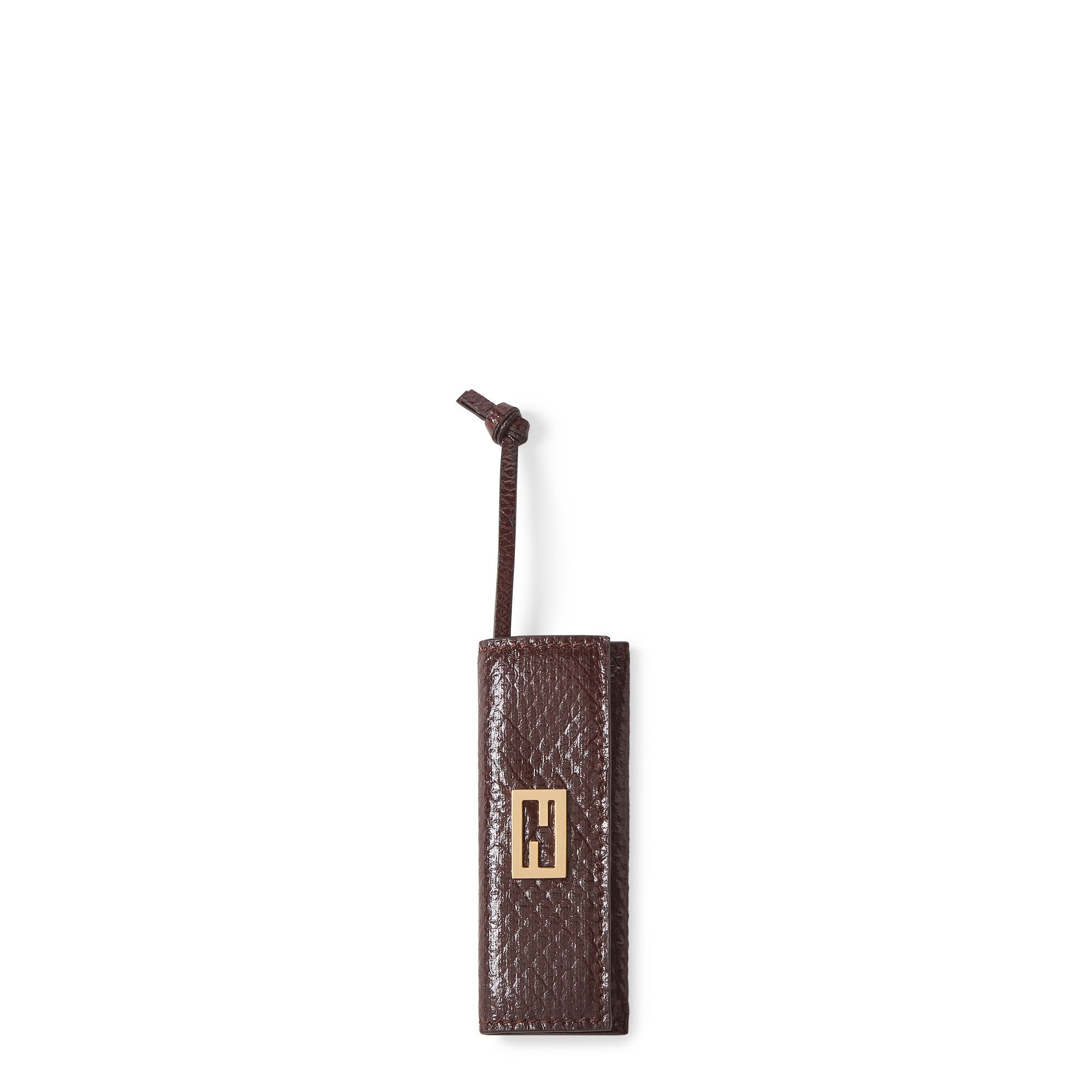 Porte-peigne en cuir - Marron