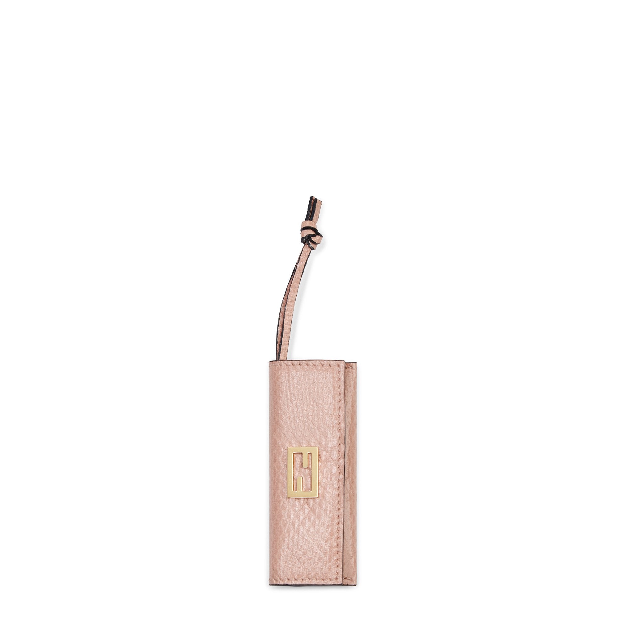 Porte-peigne en cuir - Rose