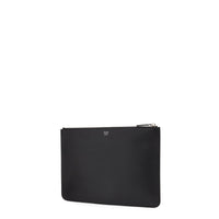 Pochette Bag Bugs en cuir - Noir