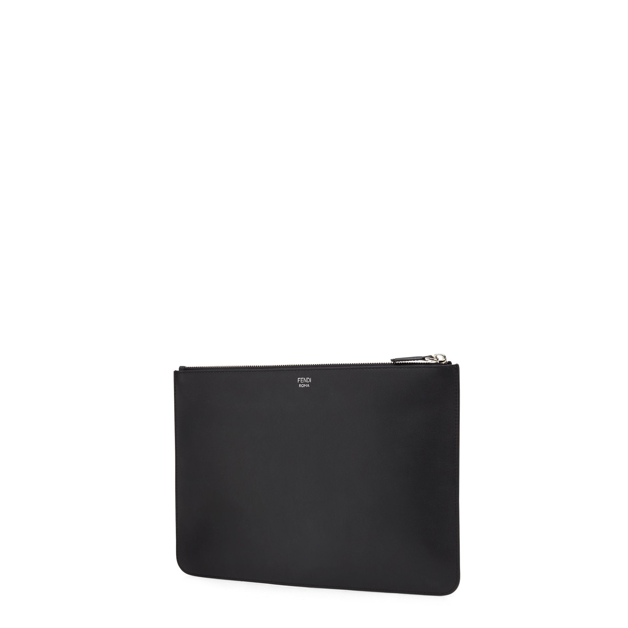 Pochette Bag Bugs en cuir - Noir