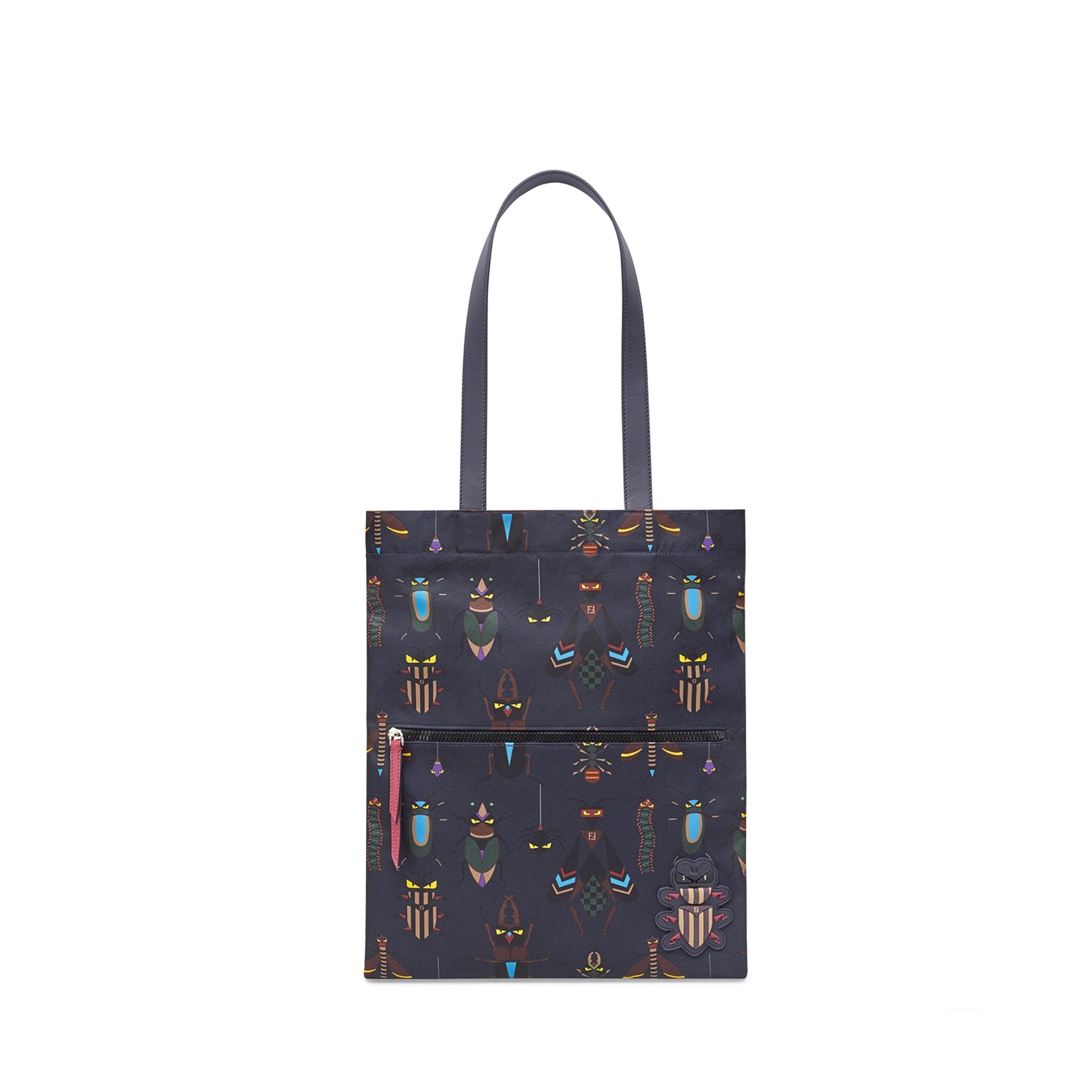 Cabas slim super Bag Bugs - Noir