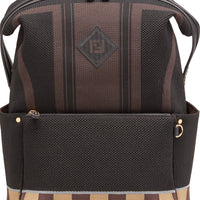 Sac à dos Pequin - Marron & Noir