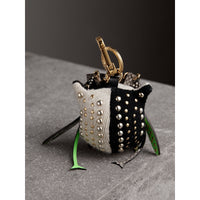 Bijou porte-clés en laine Mavis la Chouette en cachemire - Stone Multi