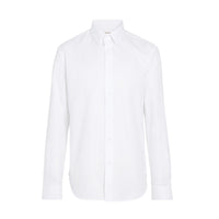 Chemise moderne en coton - White