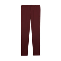 Pantalon chino slim en coton - Dark Crimson