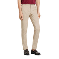 Pantalon chino slim en coton - Stone