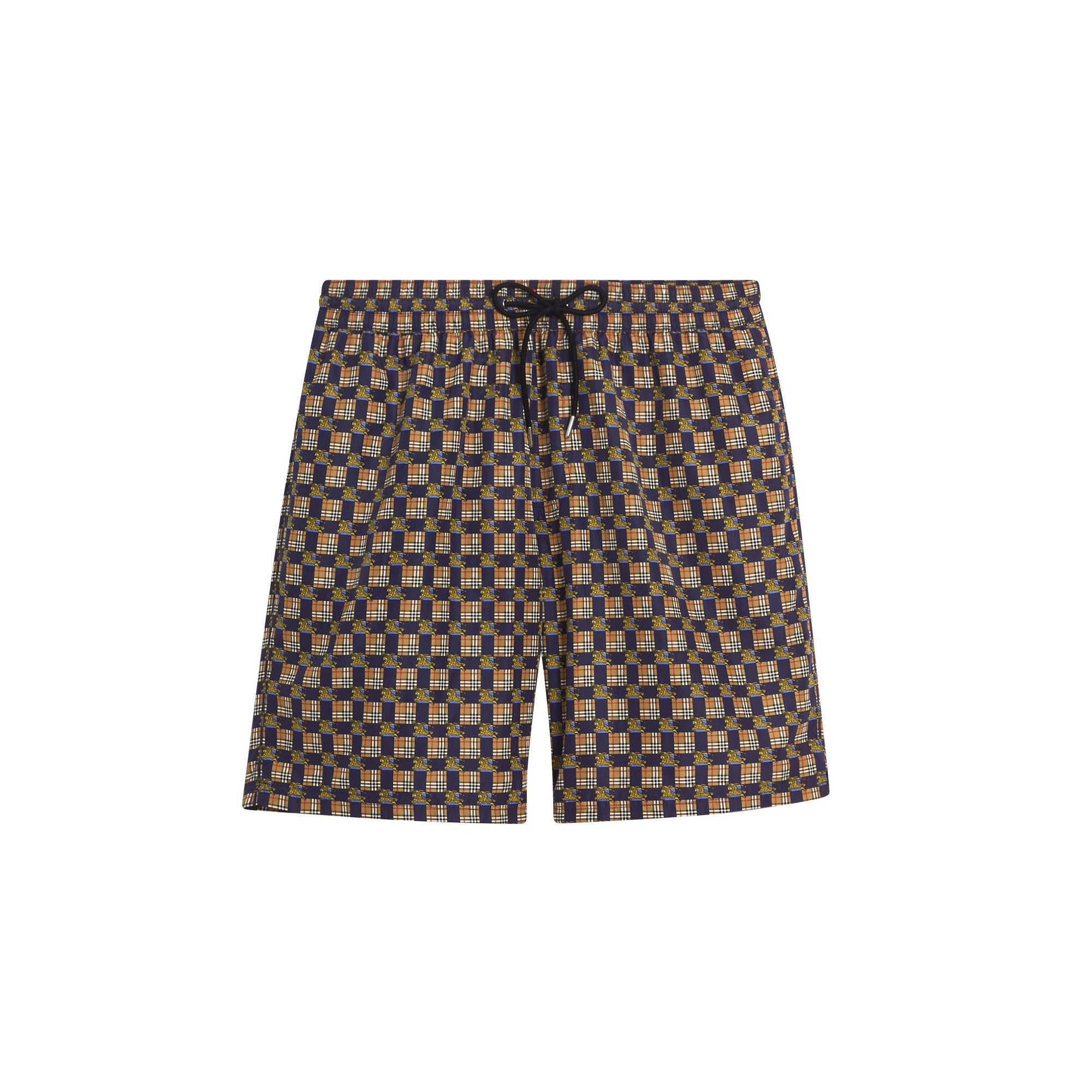 Short de bain cordon de serrage avec logo d'archive - Navy