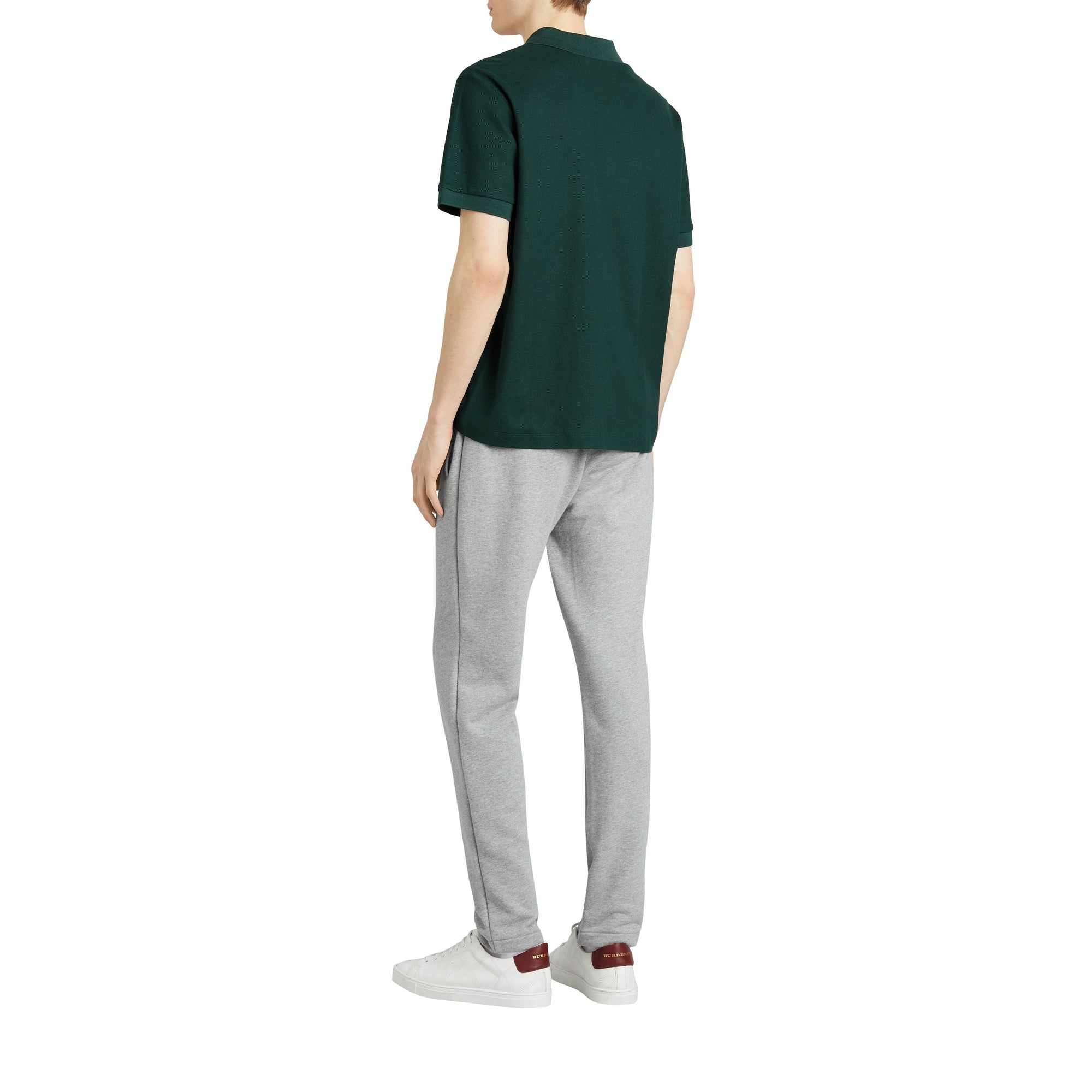 Pantalon de survêtement avec imprimé étiquette en graffiti - Pale Grey Melange