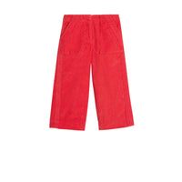 Pantalon ample en velours côtelé - Bright Orange Red