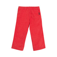 Pantalon ample en velours côtelé - Bright Orange Red