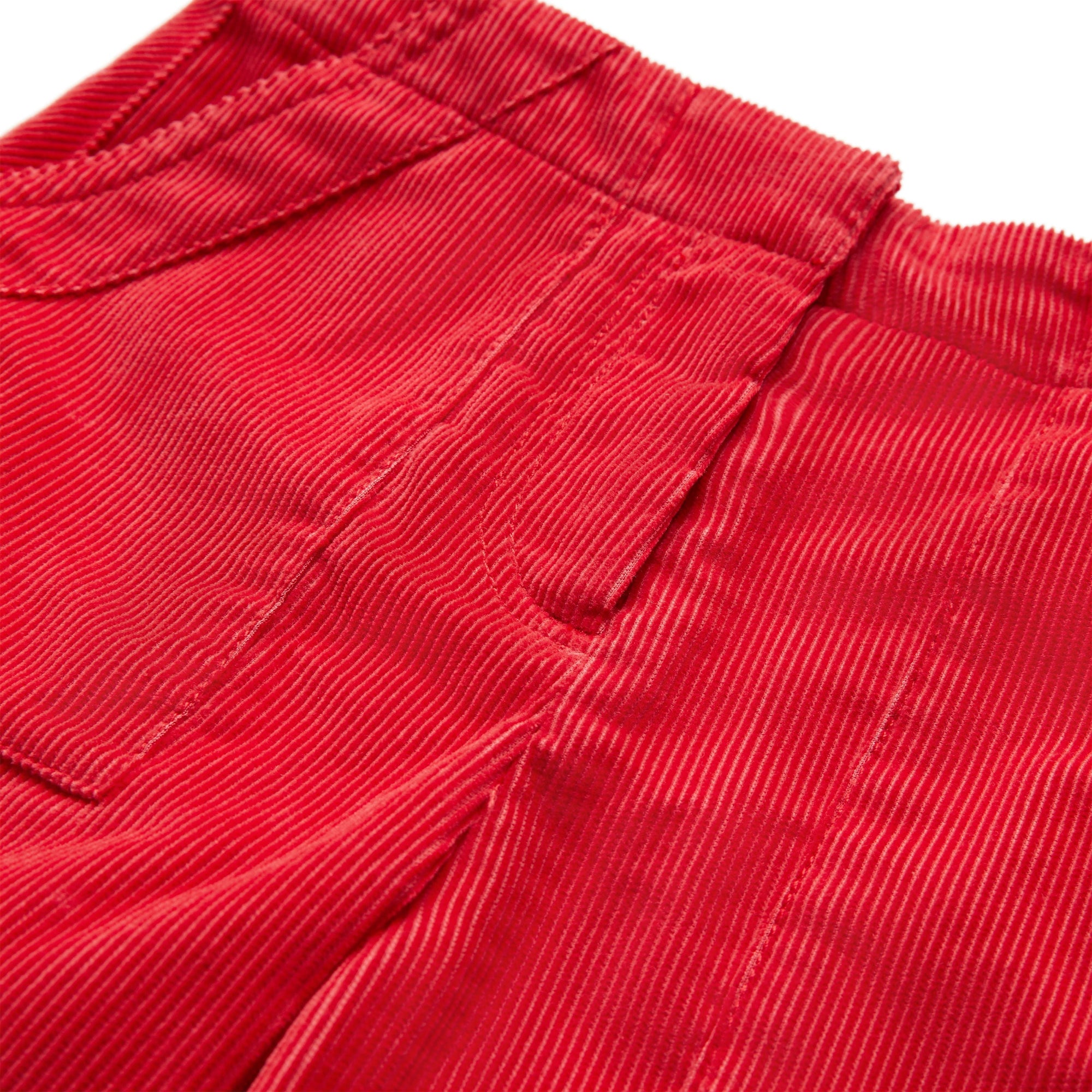 Pantalon ample en velours côtelé - Bright Orange Red