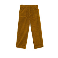 Pantalon ample en velours côtelé - Ochre