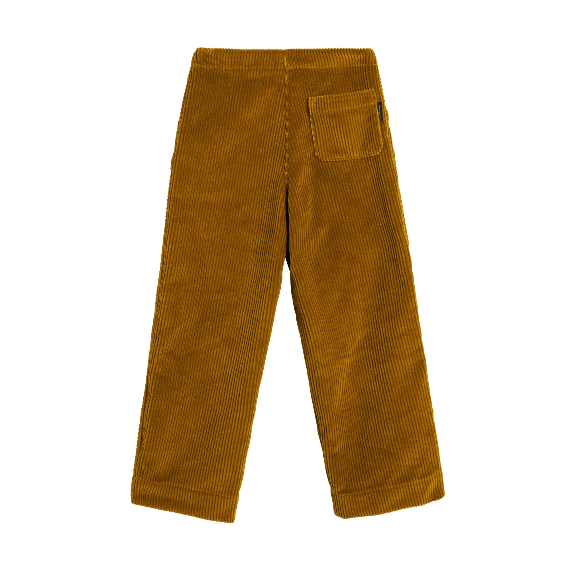 Pantalon ample en velours côtelé - Ochre