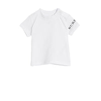 T-shirt en coton avec logo imprimé - White
