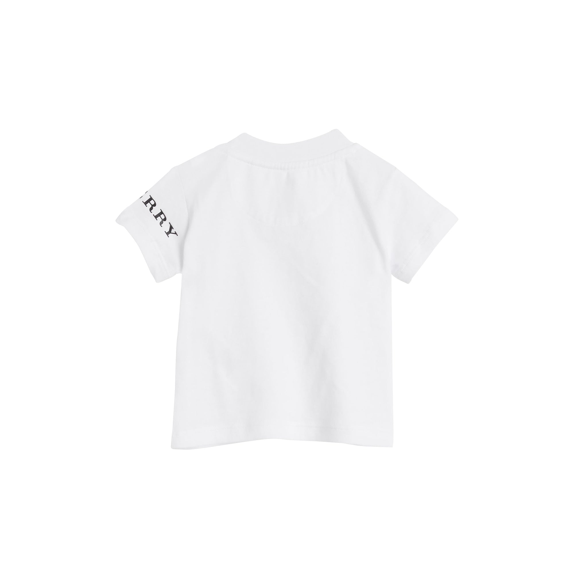 T-shirt en coton avec logo imprimé - White