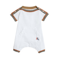 Coffret cadeau 2 pièces pour bébé à rayures iconiques - White