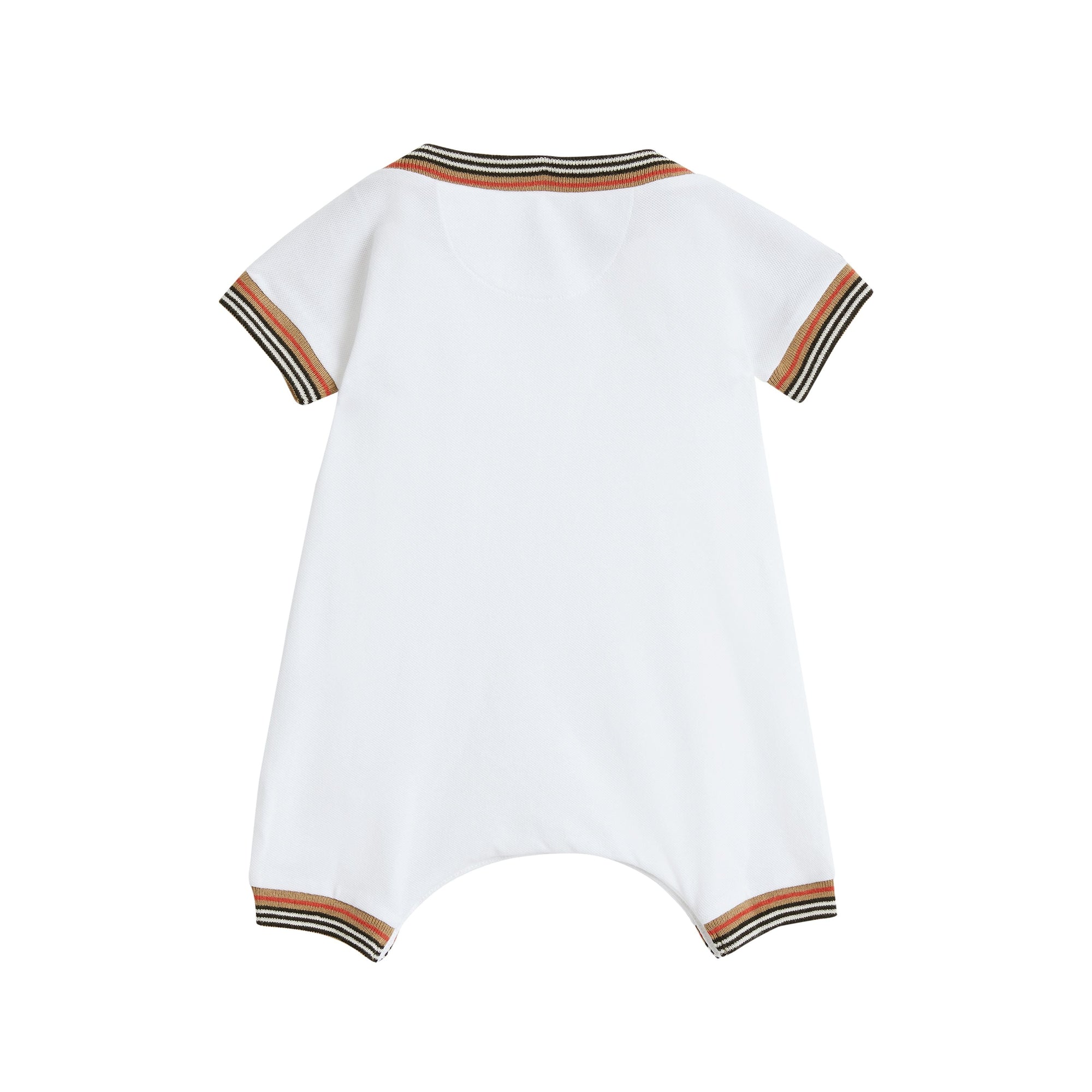 Coffret cadeau 2 pièces pour bébé à rayures iconiques - White