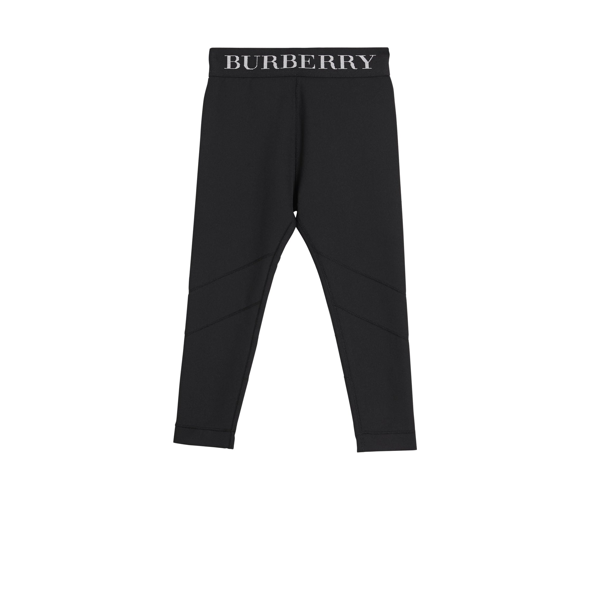 Legging en jersey extensible avec logo - Black