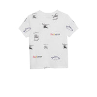 T-shirt en jersey avec logo d'archive - White