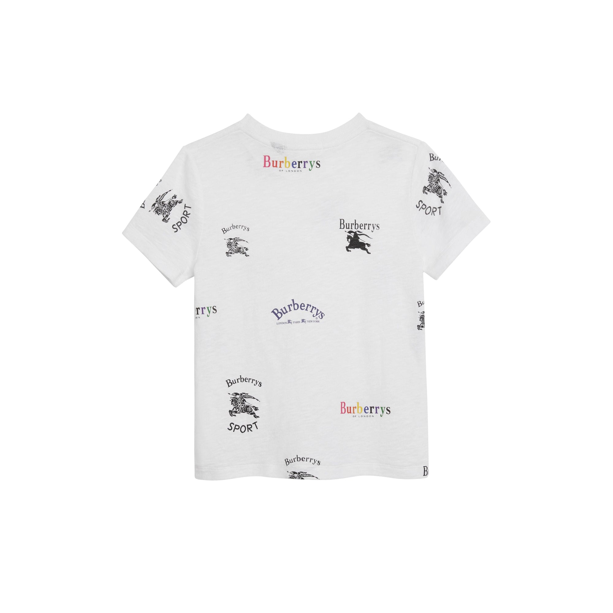 T-shirt en jersey avec logo d'archive - White