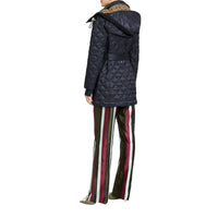 Manteau léger matelassé avec capuche amovible - Ink