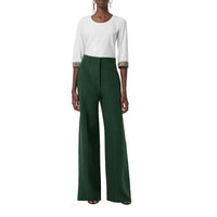 Haut en coton extensible avec détails check - White