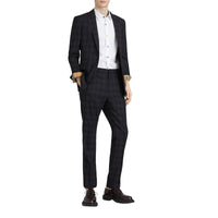 Chemise en coton extensible avec bouton contrastant - White