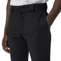 Pantalon en sergé de coton technique - Black