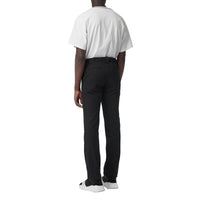 Pantalon en sergé de coton technique - Black