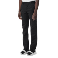 Pantalon en sergé de coton technique - Black